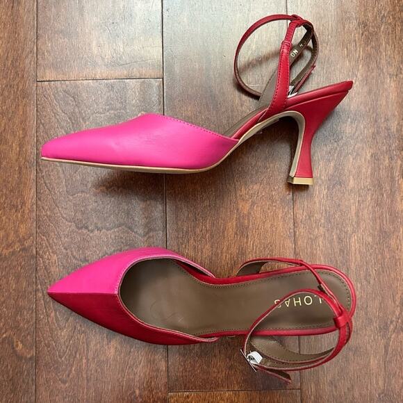 Alohas Cinderella Lipstick Red Magenta, Size 8/8.5 (39) - Picture 4 of 16